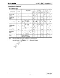 TC74ACT541PF Datasheet Page 4