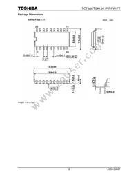 TC74ACT541PF Datasheet Page 8