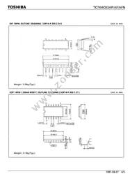 TC74HC03AP Datasheet Page 4