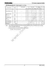 TC74HC138AFN(F Datasheet Page 5