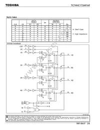 TC74HC173APF Datasheet Page 2