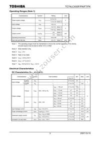 TC74LCX00FN(F Datasheet Page 3