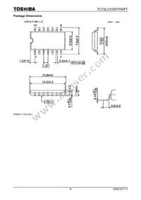 TC74LCX32FT(EL) Datasheet Page 6