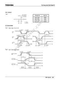 TC74LCX373FTELM Datasheet Page 6