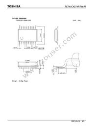 TC74LCX374FTELM Datasheet Page 9