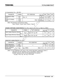 TC74LCX86FTEL Datasheet Page 4