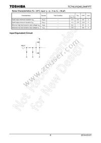 TC74LVX244FTFTELM Datasheet Page 6