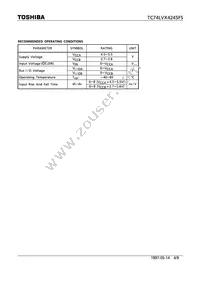 TC74LVX4245FS(EL Datasheet Page 4