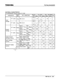 TC74LVX4245FS(EL Datasheet Page 5