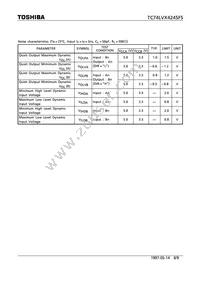 TC74LVX4245FS(EL Datasheet Page 8