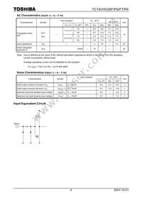TC74VHC08FTELM Datasheet Page 4
