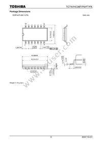 TC74VHC08FTELM Datasheet Page 5