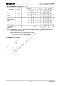 TC74VHC139FTELM Datasheet Page 4
