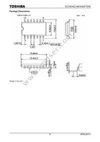 TC74VHC14FT(EK2 Datasheet Page 6