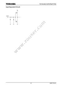 TC74VHC157FTEL Datasheet Page 6