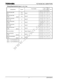 TC74VHC163FT(ELK Datasheet Page 7