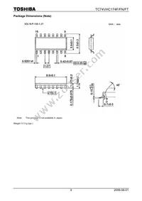 TC74VHC174FTELM Datasheet Page 9