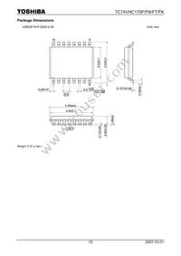 TC74VHC175FTEL Datasheet Page 10