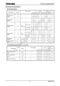 TC74VHC393FT(EL Datasheet Page 4