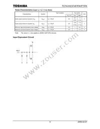 TC74VHC574FTELM Datasheet Page 6