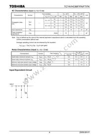 TC74VHC86FTELM Datasheet Page 4