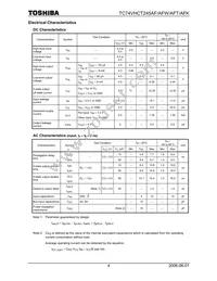 TC74VHCT245AFTEL Datasheet Page 4
