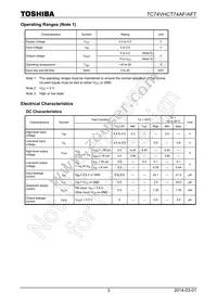 TC74VHCT74AFTEL Datasheet Page 3