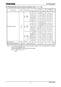 TC7PG34AFE(TE85L Datasheet Page 4