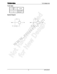 TC7USB31FK(TE85L Datasheet Page 2