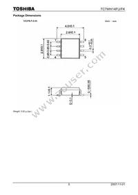 TC7WH14FU(TE12L) Datasheet Page 5