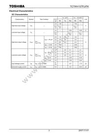 TC7WH157FU(TE12L) Datasheet Page 3