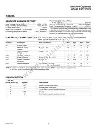 TC828AECTTR Datasheet Page 2