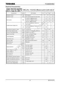 TC94B06WBG(EB Datasheet Page 9