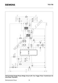 TCA785 Datasheet Page 16