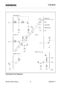 TCA965B Datasheet Page 8