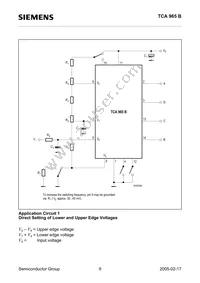 TCA965B Datasheet Page 9