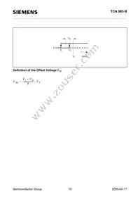 TCA965B Datasheet Page 10