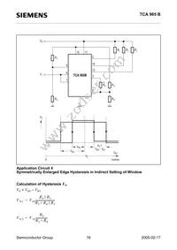 TCA965B Datasheet Page 16