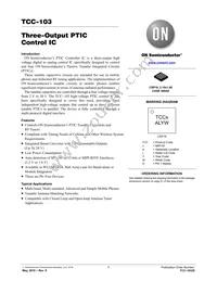 TCC-103A-RT Datasheet Cover