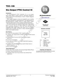 TCC-106A-RT Datasheet Cover