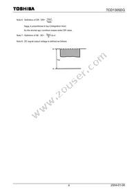 TCD1305DG(8Z Datasheet Page 4