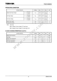 TCD1305DG(8Z Datasheet Page 5