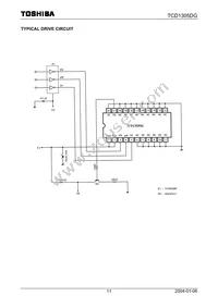 TCD1305DG(8Z Datasheet Page 11