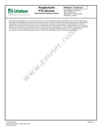 TCF250-120 Datasheet Page 2