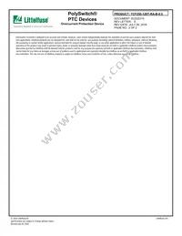 TCF250-120T-RA-B-0.5 Datasheet Page 2