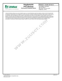 TCF250-145T-B-0.5 Datasheet Page 2
