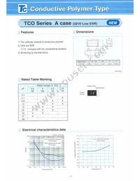 TCFGB1C106K8R Datasheet Page 8