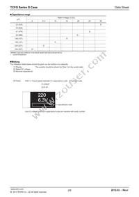 TCFGD1E476MCR Datasheet Page 2