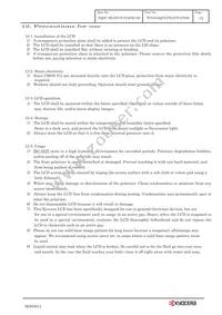 TCG035QVLPDANN-GN50 Datasheet Page 16