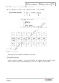 TCG043WQLBAANN-GN50 Datasheet Page 13
